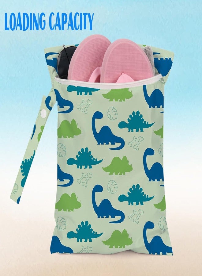 HDHBP Wet Bag for Baby Swimsuit Dirty Clothes Diaper Yoga Gym, Wet Dry Bag, Beach Vacation Essential for Baby Travel Poor Swiming Bathing Daycare Toddler Items - Image 4